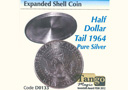 Expanded shell half dollar 1964 tail
