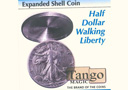 article de magie Coquille ½ Dollar Walking Liberty