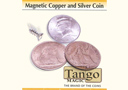 Copper and Silver ½ Dollar Magnétique