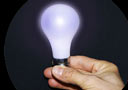 Magic light bulb (plastic)