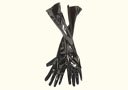 Oferta Flash  : Guantes de manga larga de cuero negro