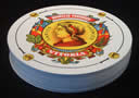 article de magie Cartes Espagnoles Rondes (77 mm)