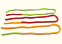 tour de magie : Assemblage de cordes multicolores