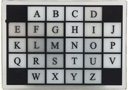article de magie Bingo automatique des lettres