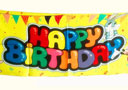 article de magie Streamer Happy Birthday