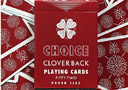 Choice Cloverback (Red) Playing Cards