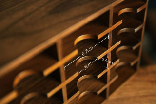 Wooden Playing Cards Cabinet (15 Deck Case) by TCC - Trick