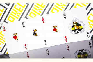 Jeu De Cartes à Jouer Bicycle Pixel Cat And Dog - Set Mignon Chats Et Chiens - Livraison Rapide Mondiale