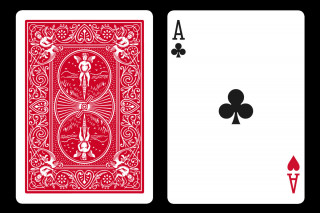 Bicycle Double Tarot Rouge - Jeu De 54 Cartes Spéciales Pour Magie - Doubles, Comptages, Levées