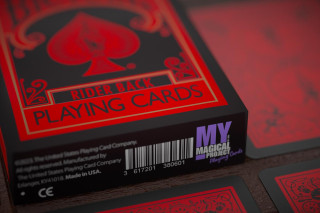 Bicycle Reverse Deck (Red and Black)