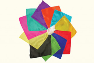 Pañuelos De Seda 100% - 12 Unidades De 15x15 Cm En 12 Colores Diferentes | Suaves Y Finos, Ideales Para Detalles Y Regalos