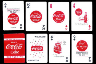 Coca Cola Refreshing BICYCLE Deck