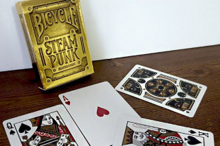 Baraja Bicycle SteamPunk Gold