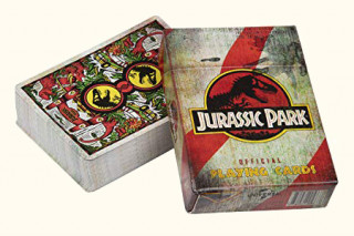 JURASSIC PARK THE RIDE Retro Playing Cards UNIVERSAL STUDIOS JAPAN 2001 