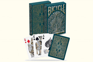 12 DECKS OF BICYCLE AUREO PLAYING CARDS MAGIC TRICK BY LEONARD DA VINCI NEW 