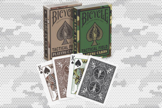 Bicycle Tactical Field Jungle Green Camo Playing Cards 1 Sealed Deck 