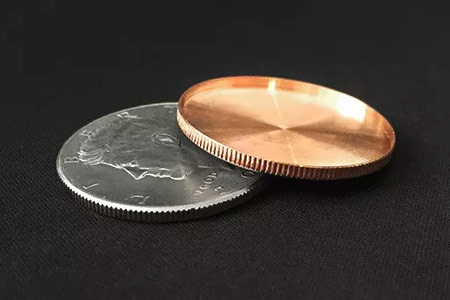 Cascarilla Moneda - ½ $ - cara (Eco)