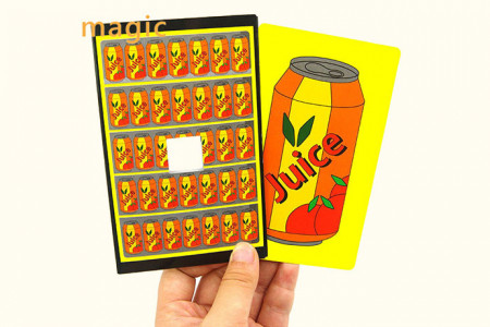 Carta Refresco de Cola a Zumo (Coke to Juice Card)