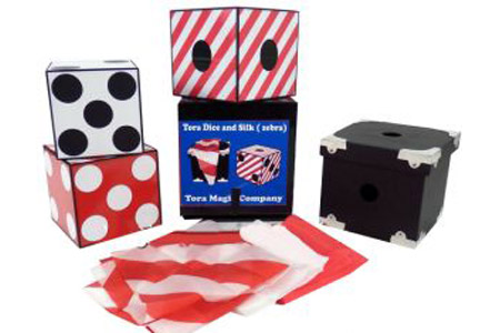 Tora Dice and Silk (Zebra)