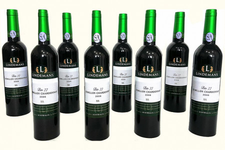 Multiplication de 8 bouteilles de vin (Vert)
