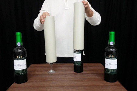 Green Wine Bottles (8 Bottles)