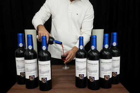 Multiplicación de Botellas Vino - Azul (8 Botellas)