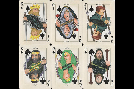 Runic Royalty Bicycle Playing Cards