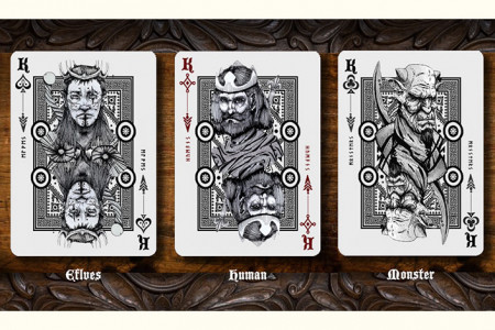 Blood and Beast (Gold-Gilded) Playing Cards