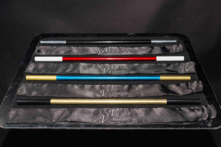 Deluxe 2 Shot Magic Wand (Blue and Gold)