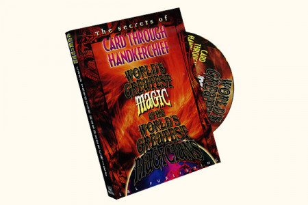 DVD The Secrets Of The Card Through Handkerchief DVD The Secrets Of The Card Through Handkerchief