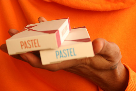 Pastels Orange Limited Edition Playing Cards