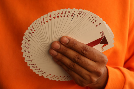 Pastels Orange Limited Edition Playing Cards