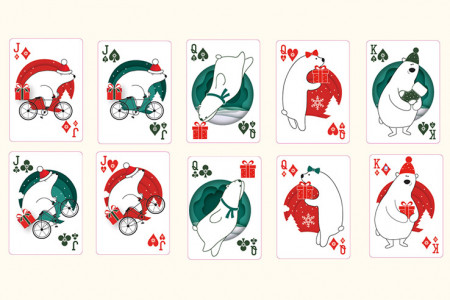 Christmas Playing Cards by TCC