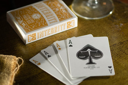 Integrity (Gold) Playing Cards