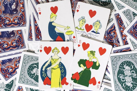 Jeu Ye Witches' Fortune Cards (Vert)