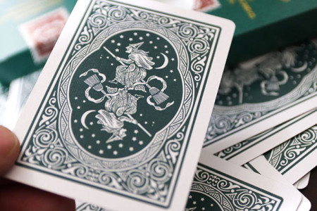 Jeu Ye Witches' Fortune Cards (Vert)