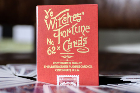 Jeu Ye Witches' Fortune Cards (Rouge)