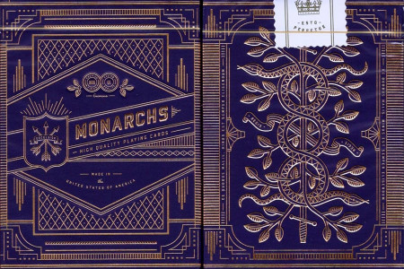 Monarchs Purple Playing cards