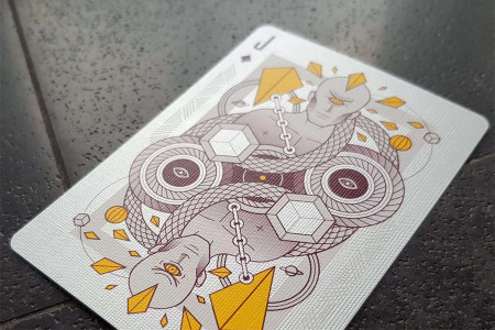 White Monolith Playing Cards