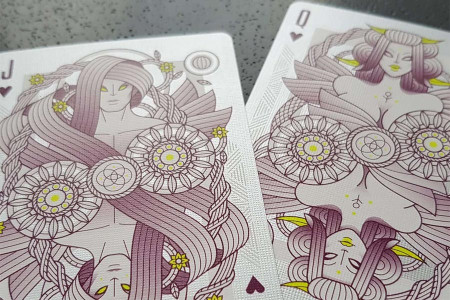 White Monolith Playing Cards