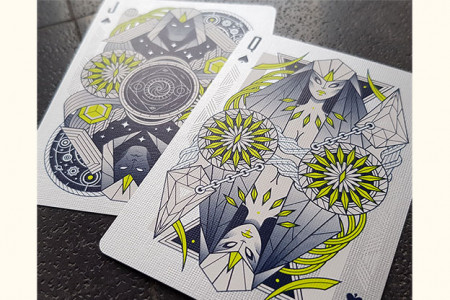 White Monolith Playing Cards