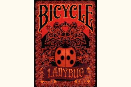 Jeu Bicycle Gilded Ladybug Noir (Edition limitée)