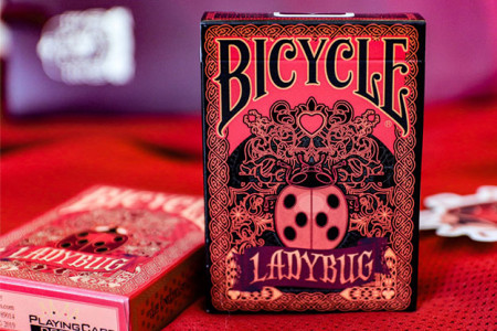 Jeu Bicycle Gilded Ladybug Noir (Edition limitée)