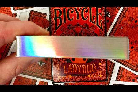 Jeu Bicycle Gilded Ladybug Noir (Edition limitée)