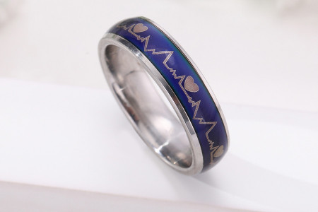 mood ring 16mm (Stainless steel)