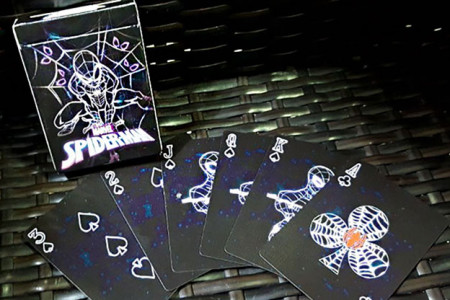 Avengers Spider-Man Neon Playing Cards