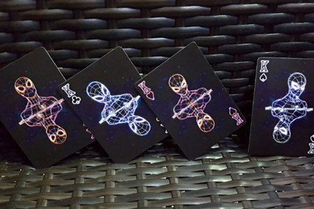 Avengers Spider-Man Neon Playing Cards