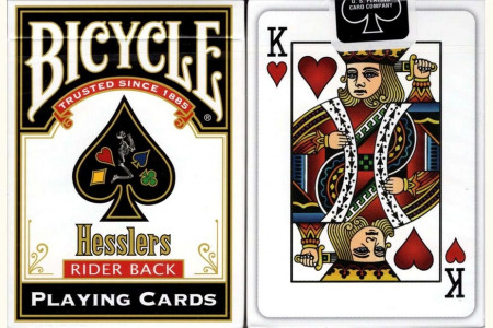 Hesslers Rider Back (Red) Playing Cards