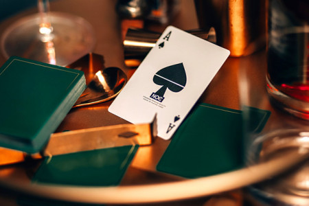 NOC Out: Green and Gold Playing Cards