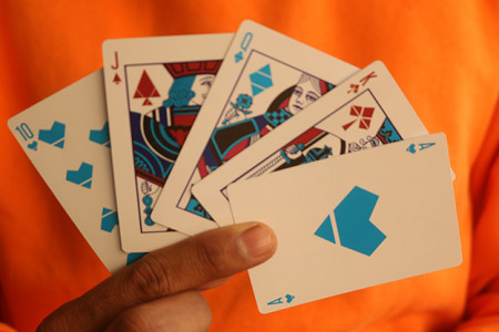 Pastels Blue Limited Edition Playing Cards